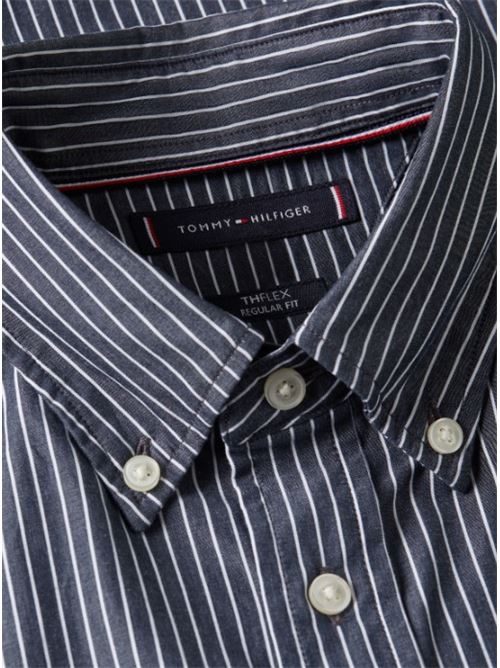 core hairline poplin rf shirt Tommy Hilfiger | MW0MW413990AP.0AP